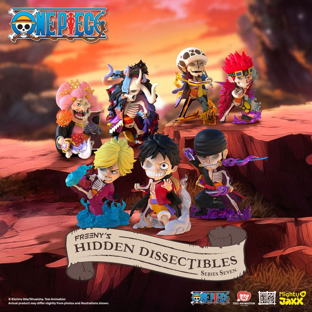 One Piece: Freeny's Hidden Dissectibles Wano 4 inch Vinyl Figure Blind Box Sleek Geek Collectibles