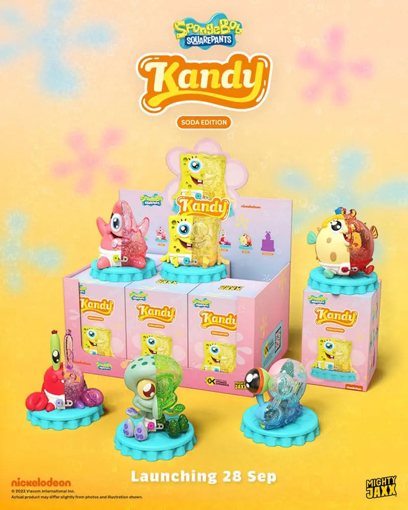 Spongebob Squarepants Blind Box Kandy x Jason Freeny Collection (Soda Edition) Sleek Geek Collectibles
